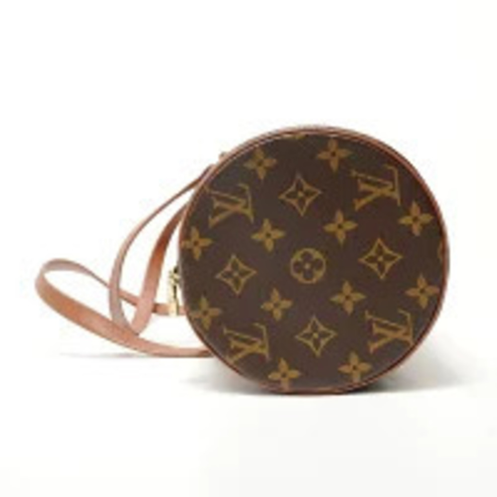 Louis Vuitton Monogram Shoulder Brown Bag Papillon Brown